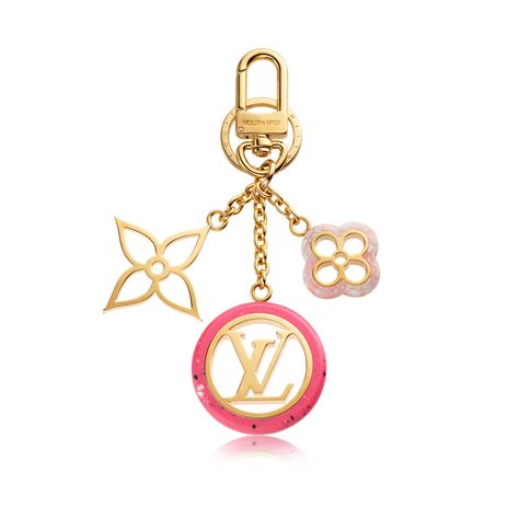 porte clés lv|Women's Bag Charms, Luxury Key Holders, .